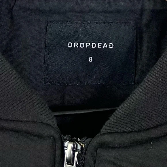 Drop Dead Neosprene Blasphemy Bomber Jacket